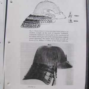 B797. The Evolution of the Samurai Helmet by Chappelear